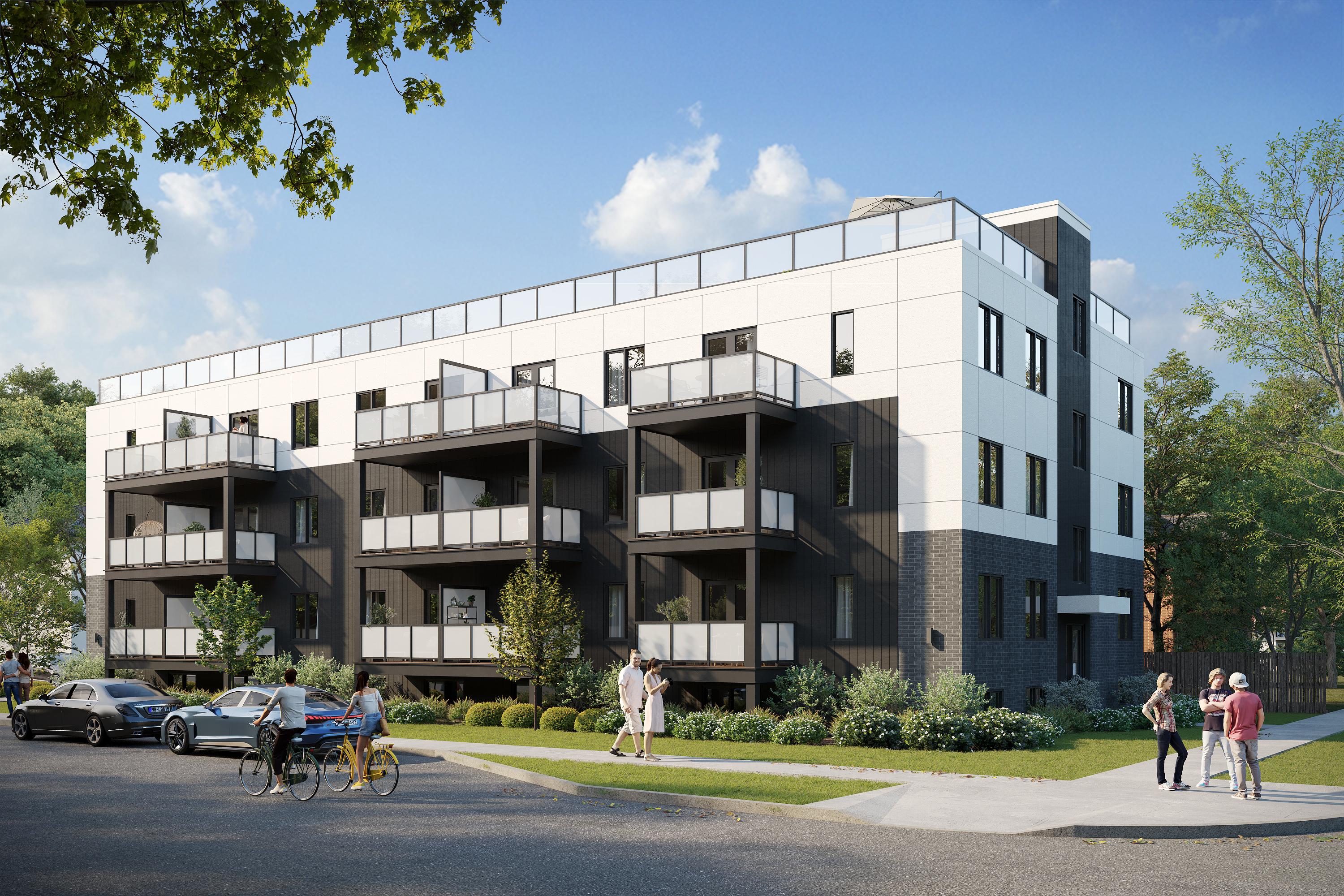 HomeView on 101 Street - exterior view one