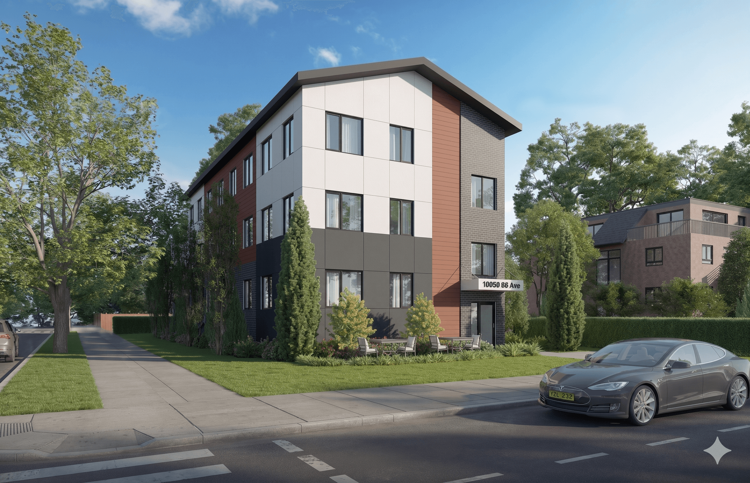 HomeView on 86 - boutique rental property exterior, Edmonton